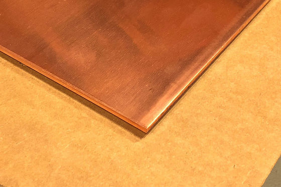 伝導性の熱装置のためのSGSの証明書のシムの銅の金属板C26800 C67400