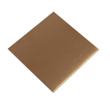 JISの標準的なH65銅の金属板は4x8サイズ0.5mmの厚さを広げる