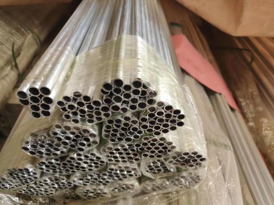 陽極酸化された溶接の表面処理の6063 6082 7075アルミニウム円形の管