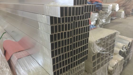 陽極酸化された溶接の表面処理の6063 6082 7075アルミニウム円形の管