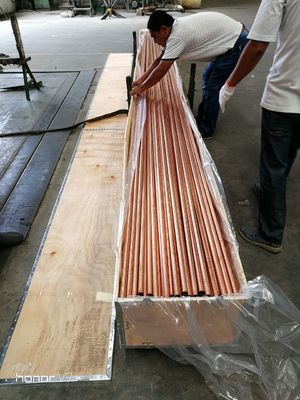 4インチは空気状態冷却装置3m 6m長さのための管の管を銅張りにする